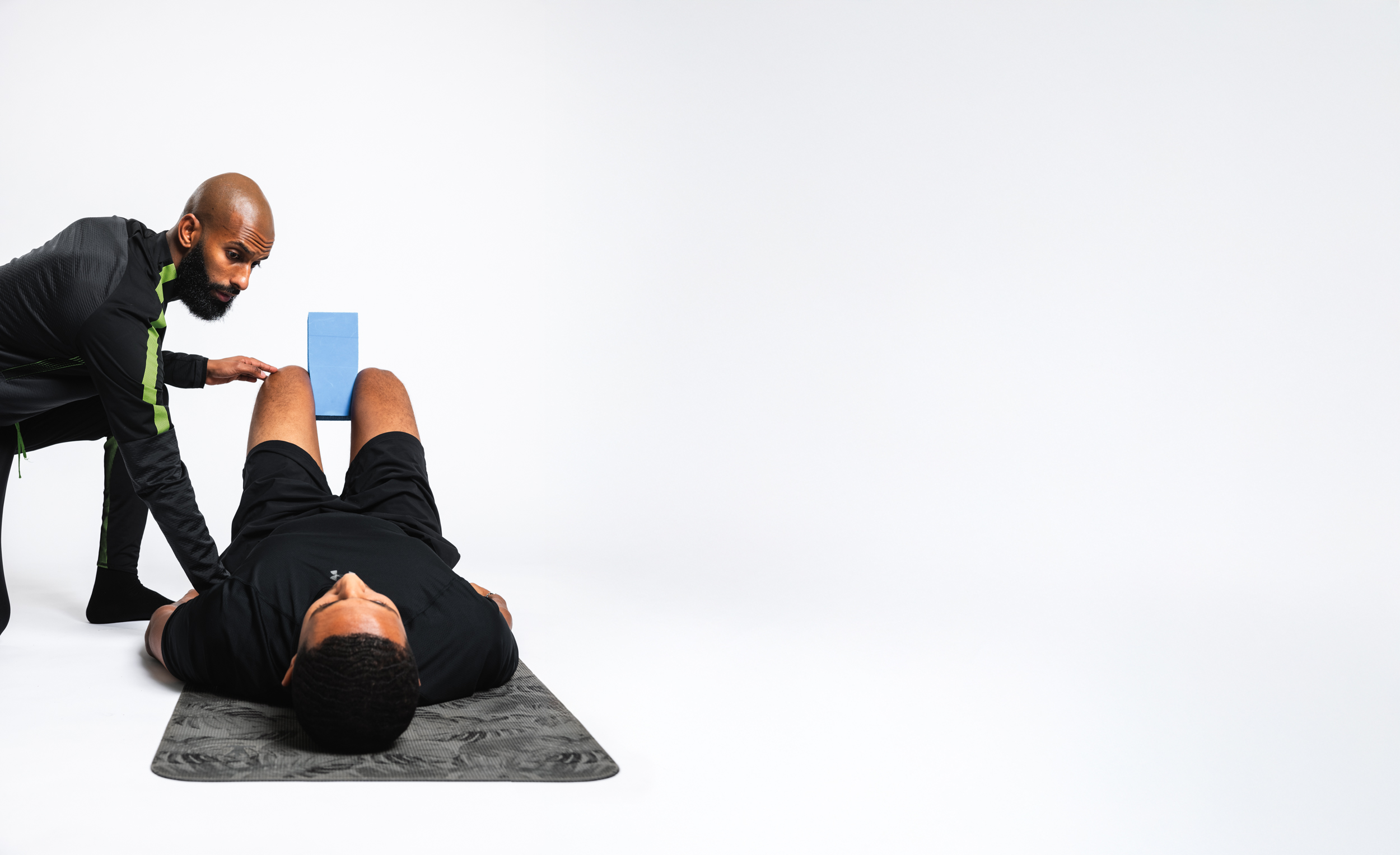 Yogablock som används vid funktionsträning hos PeakFysik